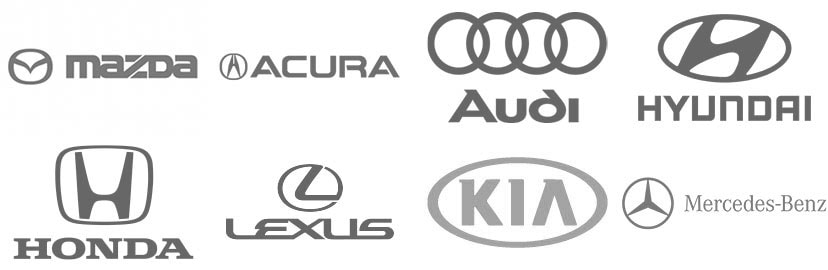 Foreign auto logos